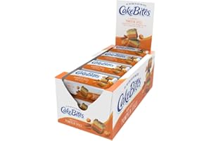 COOKIES UNITED ALWAYS FRESH The Original Cakebites by Cookies United, Grab-and-Go Bite-Sized Snack, Harvest Pumpkin Spice, 12 Packs of 3 Cookies