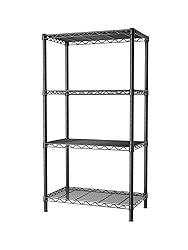 SINGAYE 4 Tier Storage Rack Wire Shelving Unit
