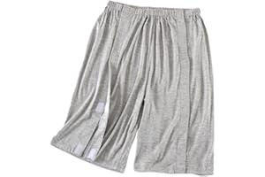 DURASIKO Front Bedridden Patient Clothing,Patient Shorts,Tear Away Shorts,Soft Cotton Material