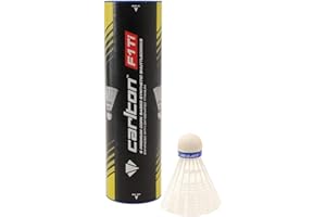 DUNLOP SPORTS Carlton F1-Ti Medium Speed Shuttlecocks (Tube of 6)