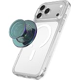 PopSockets Phone Grip for MagSafe, Magnetic Holder- Nightshade | With Magnet, Removable, Kindle/iPhone/Android/Tablet, Green, Teal, Turquoise, Mobile Device Accessory