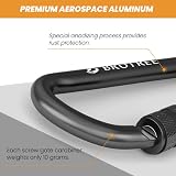 BROTREE Small Carabiner Clips Mini Locking Carabiner 6cm Aluminum D-Ring view 3