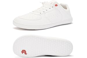 Pulltop Barefoot Wide Toe Box Shoes for Men - Minimalist Barefoot Dress Shoes Sneakers Zero Drop Slip on Walking Non Slip Shoes for Men