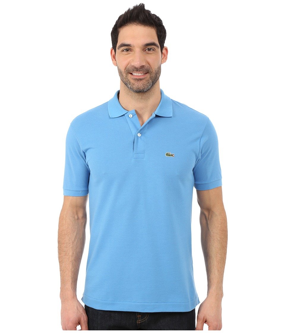 Lacoste Men's L1212 Classic Pique Polo Shirt Spa Blue Shirt