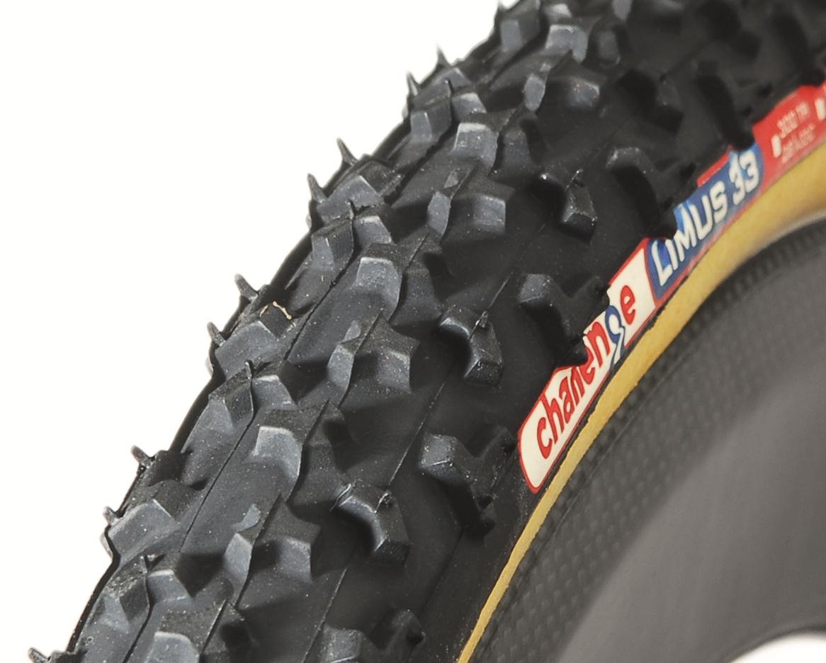 Challenge Limus Cross Open Tubular (Clincher) Tire (Black/Brown, 33-mm)