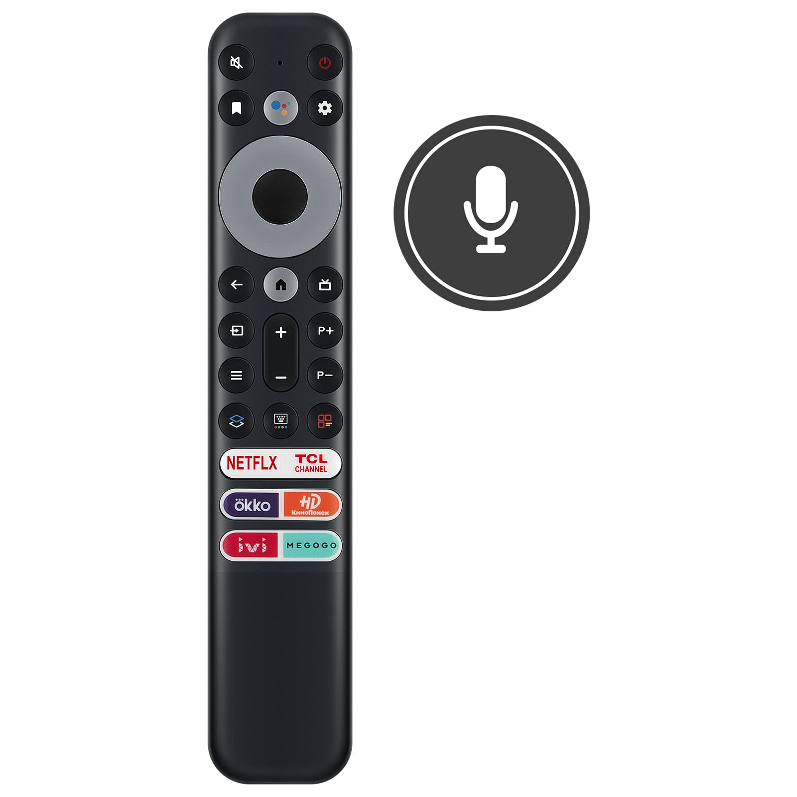 New RC902V FMR5 Remote Control Replacement - RC902V-FMR5 Replace Remote Control fit for TCL 8K QLED TV RC902V FMR5 RC902V-FMR5 Remote Controller