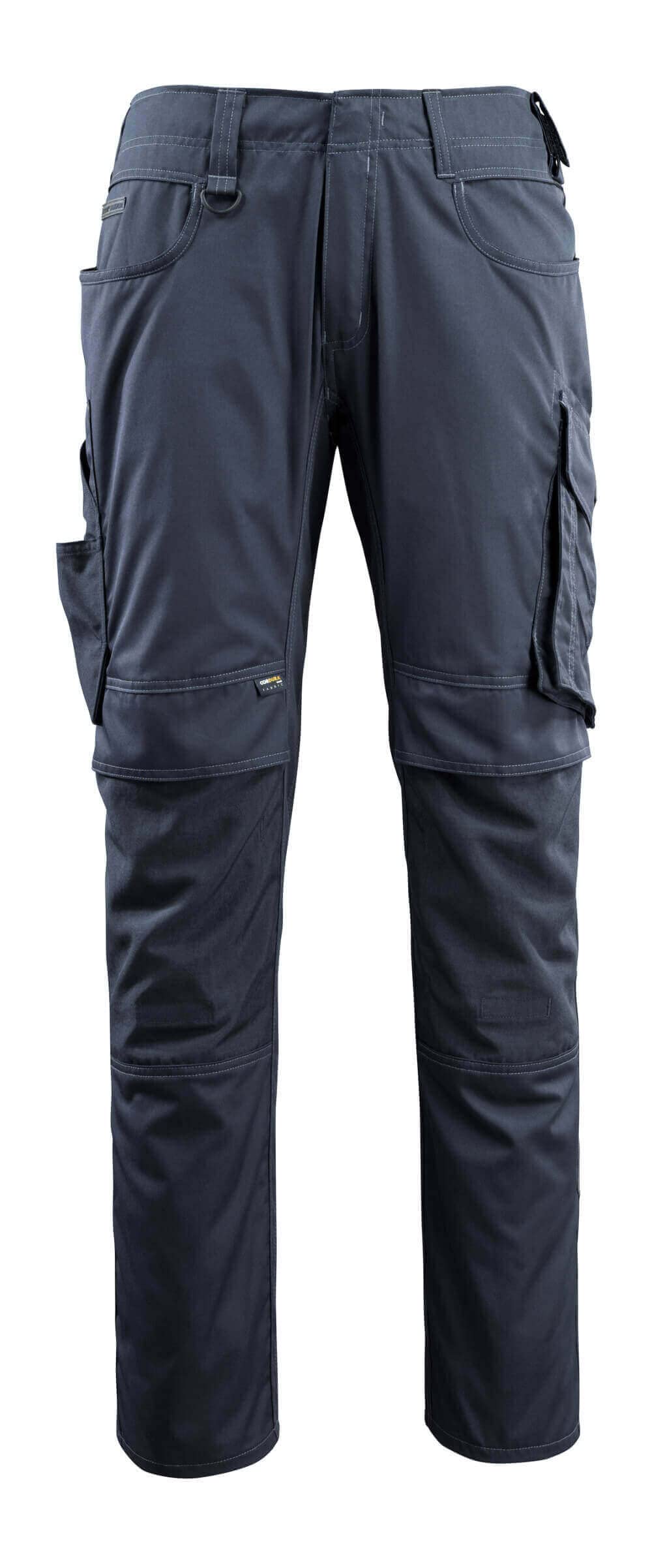 Mascot 16079-230-010 Lemberg Unique Extra Lightweight Trouser with Kneepad Pockets, Size 82C56, Dark Navy