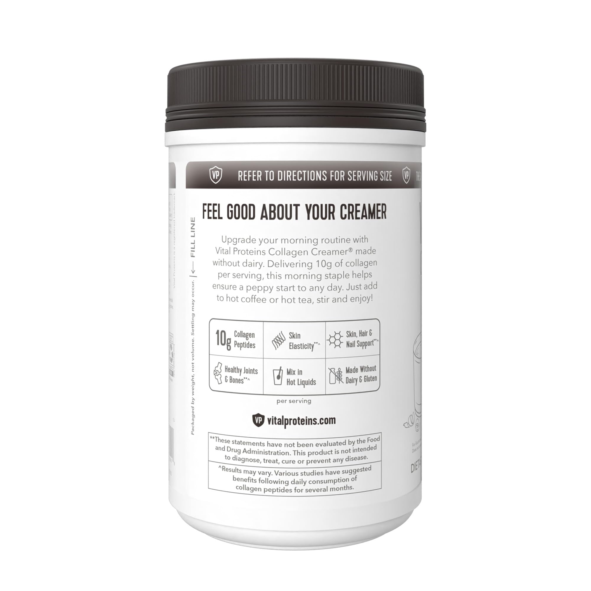 Vital Proteins Collagen Peptides Powder - Mocha Coffee Creamer for Hair, Skin & Nails Support, 11.2 Oz