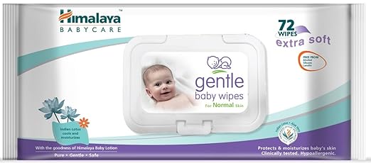 himalaya gentle baby wipes 12 pcs price