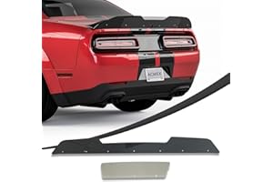 KKoneAuto Wicker Bill Spoiler Compatible with 2008-2014 Challenger RT, SRT, SXT, SE. 2PCS Additional Boot Spoiler, Specially Equipped with Spoiler, is Suitable for Camera Free