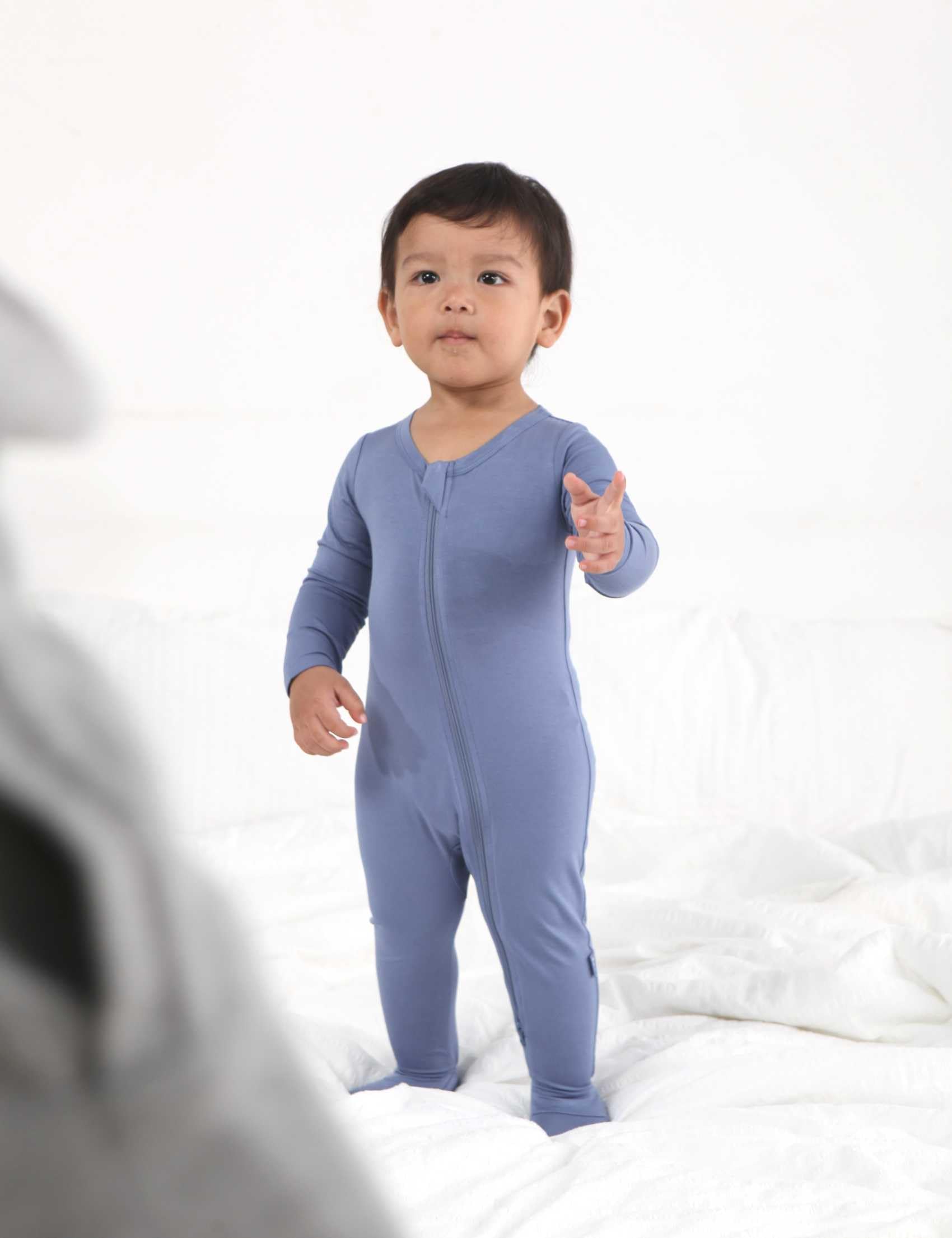 RRP Unisex Baby Footies Pajamas,Rayon Derived From Bamboo,Buttery Soft Sleep 'N Play PJs,2-Way Zipper Closure,0-18 Months