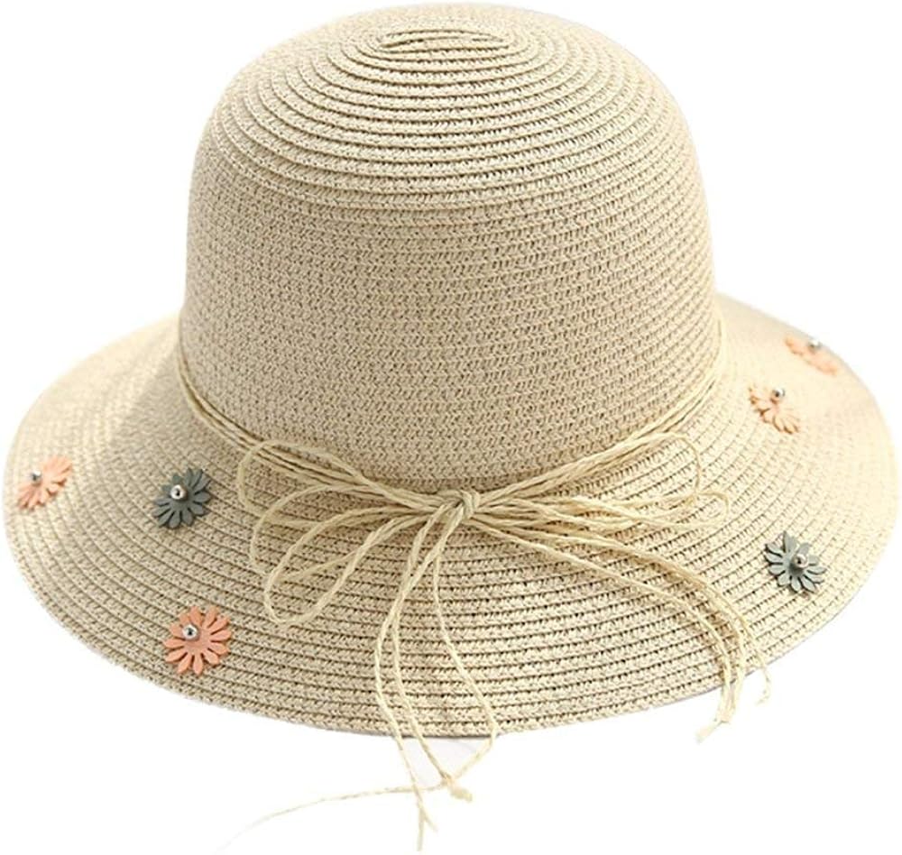 Cute Collapsible Ladies Straw Hat Tourism Beach Shade Beach Hat Easy to