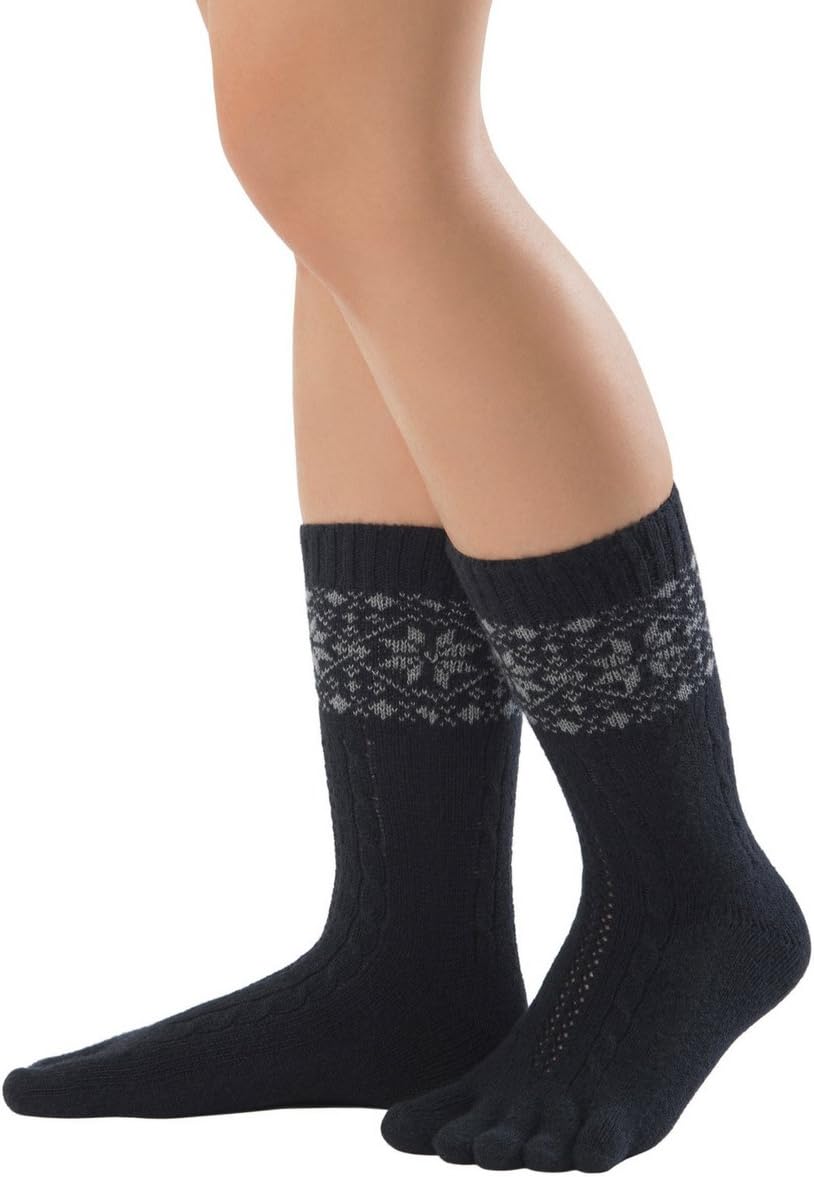 Knitido Naturals Merino and Cachemere | Extra-Warm Winter Toe Socks