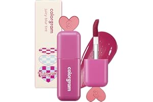 COLORGRAM Juicy Blur Tint 05 Happy Cherry Smile | Daily Semi-Matte, Semi-Glossy, Long-Lasting Lip Stain, Moisturizing, Buildable & Blendable, highly Pigmented (0.12 Fl. Oz.)