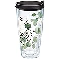 Tervis Kelly Ventura - Eucalyptus Made in USA Double Walled Insulated Tumbler Travel Cup Keeps Drinks Cold & Hot, 24oz, Classic