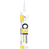 OB1 Universal Caulk Sealant &amp; Adhesive Diamond Crystal Clear 10.1oz | Professional Grade Premium All-in-One Advanced Hybrid - Internal &amp; External - Water Shrink Crack UV &amp; Fade Resistant