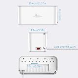 Hulker 5M Extension Lead with USB Ports Power Strip Cable Organizer Box 5m view 7