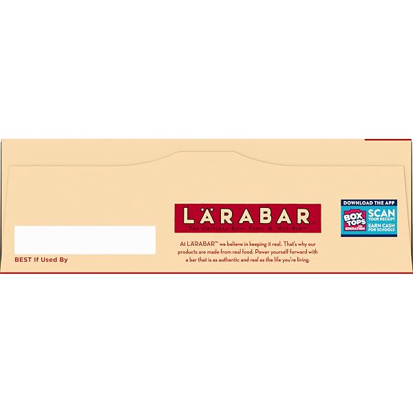 LARABAR PEANUT BUTTER COOKIE, FRUIT AND NUT BARS, GLUTEN FREE AND VEGAN, 12 CT, 20.4 OZ