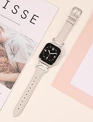 Minyee Leather Band Compatible with Apple Watch