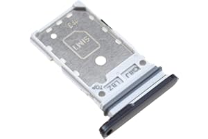 VEKIR Dual SIM Card Tray for Samsung Galaxy S21 FE 5G SM-G990B SIM Card Holder for SM-G990B SIM Card Slot Replacement for SM-G990U SM-G990U1 Graphite