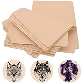 Blank Tattoo Skin Practice - Rayyl 5Pieces Tattoo Practice Skin Soft Silicone Double Sides 7.4x5.6" Thin Tattoo Eyebrow Practice Skin for Tattoo Beginner &amp; Experienced Tattoo Artist