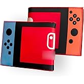 Retro Gamepad-Inspired Boys Wallet - Silicone Surface Material with Classic Game Gamepad Design, Multiple Card Slots and Coin Pocket - Video Game Kids Wallet in Red and Blue -1 PACK