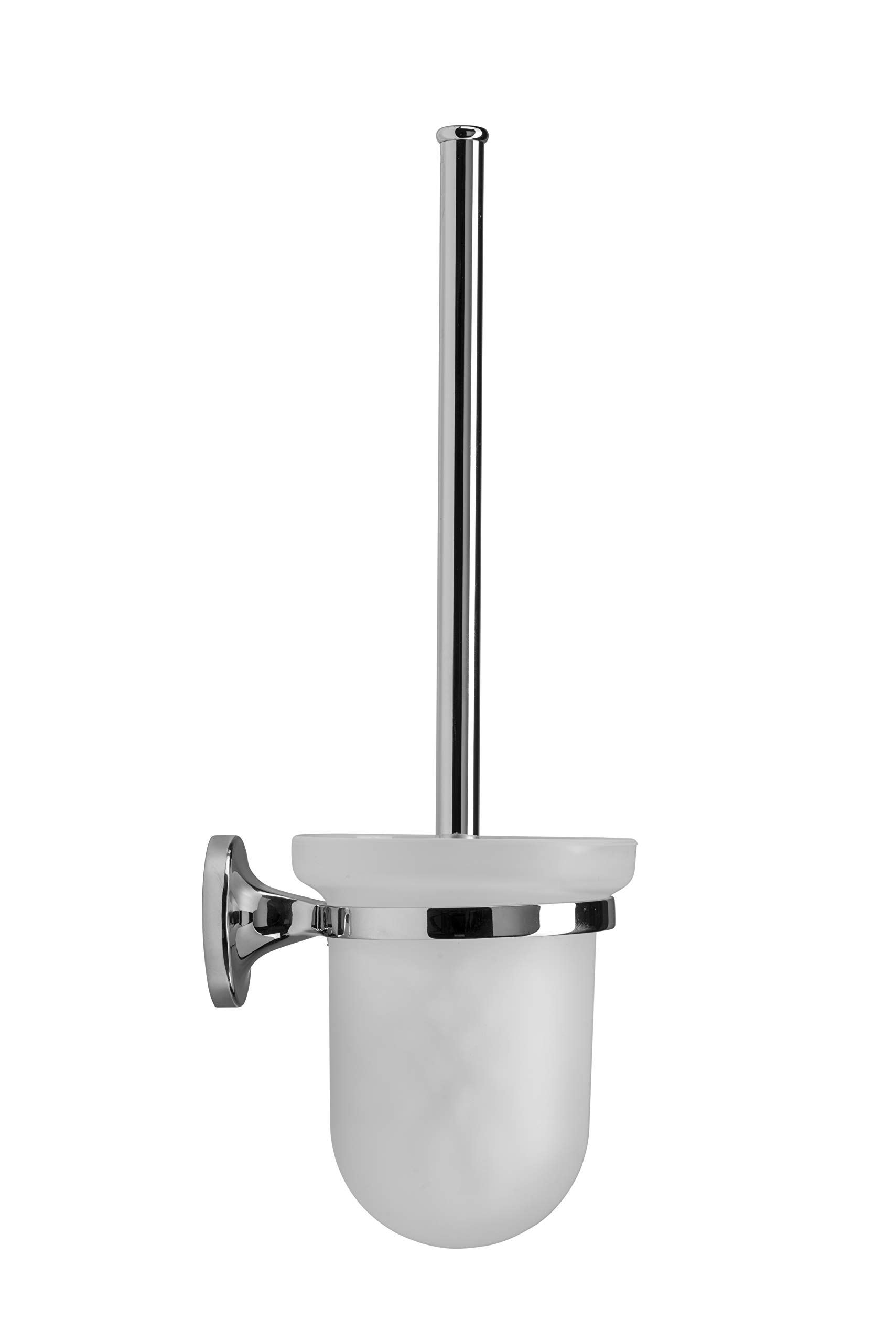 Croydex Westminster Toilet Brush Holder - Chrome — image 1