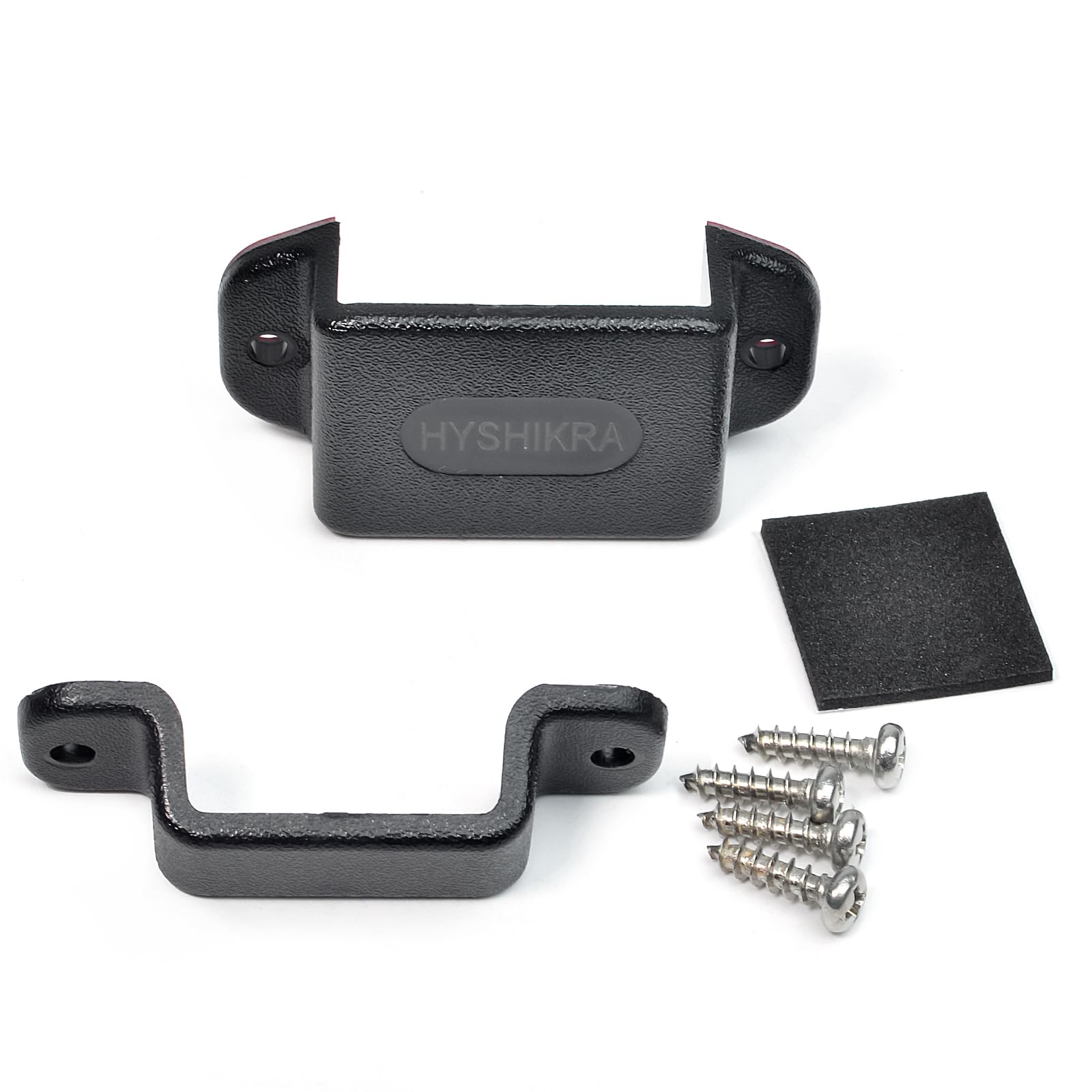 HYSHIKRA Walkie Talkie Holder, Mic Speaker Holder, Compatible for Radio Clip and Speaker Clip, Suitable for Use in Cars, Boat Cabins, Workbenches