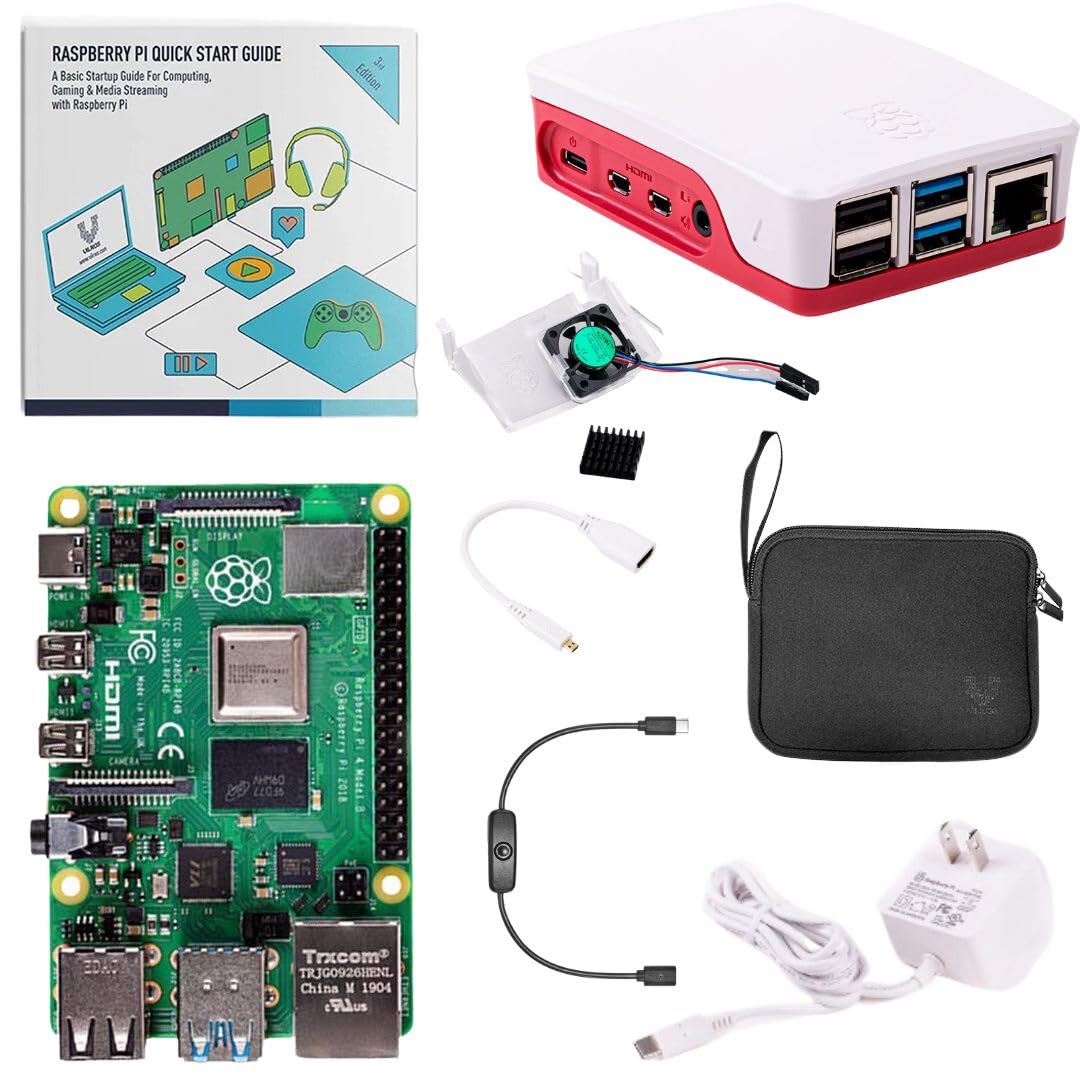 Mua Vilros Basic Starter Kit for Raspberry Pi 4 Model B with Official ...