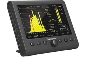 TC Electronic CLARITY M STEREO Stereo Audio Meter with 7" High Resolution Display and USB Connection for Plug-In Metering