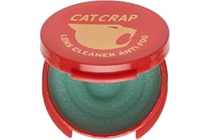 EK USA, Cat Crap, Anti-Fog Lens Cleaner Balm, Safe on All Lenses, Eyeglasses, Goggles, and Camera Lenses - 0.5 Ounce