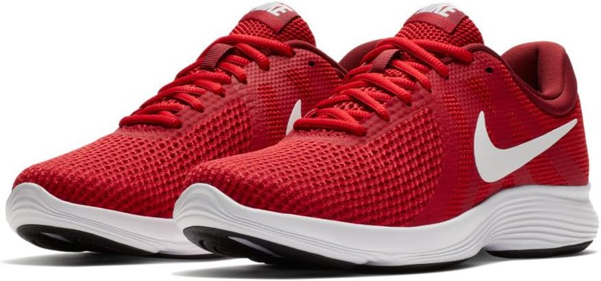 nike revolution 4 black red