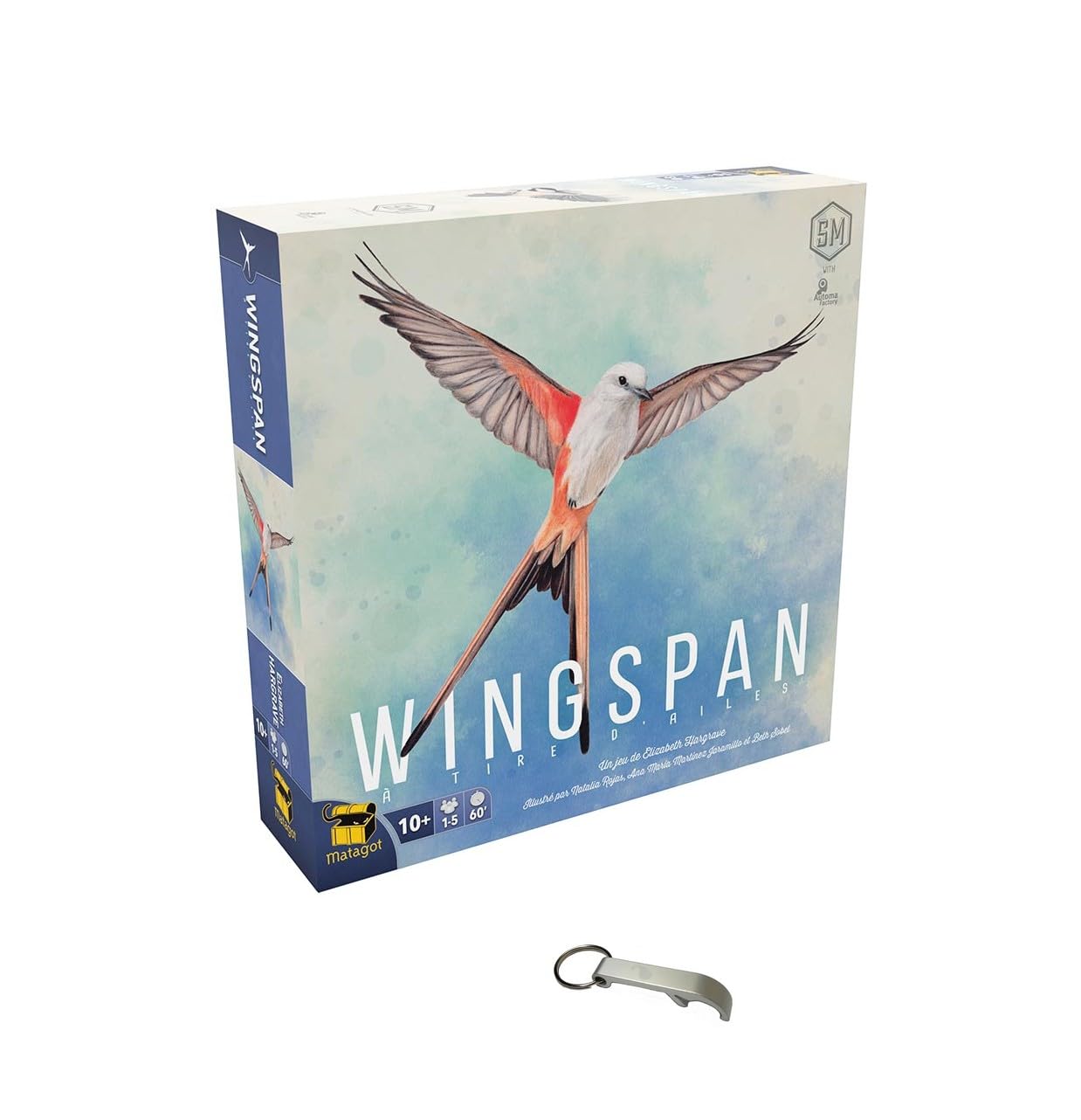 Wingspan French Version Set + 1 Blumie Decaps (Base + 1 Decaps)