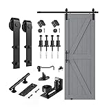 SMARTSTANDARD 30in x 84in Sliding Barn Door with