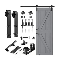 SMARTSTANDARD 30in x 84in Sliding Barn Door with