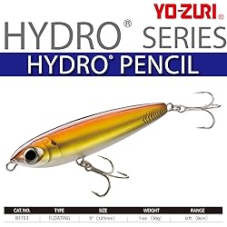 Yo-Zuri R1153-CSBL Hydro Pencil Floating