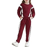 SANMIO Toddler Girl Clothes 2 Piece Outfits Fashion Sweatshirts+Sweatpants Long Sleeve Tracksuit Clothing Set Size 3-12Y