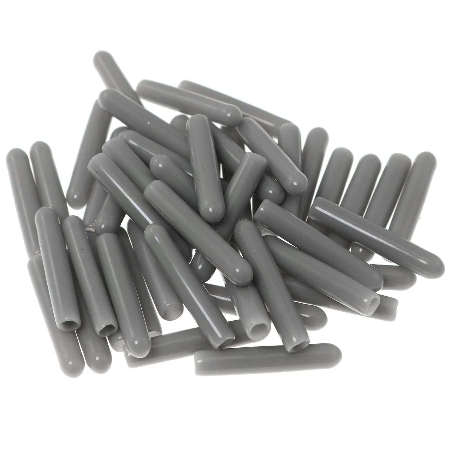 Photo 1 of **Counted 100pcs, See Pictures**:
Dishwasher Prong Rack Cap HJTOOK 100PCS 1 x 0.2 inches Gray Dishwasher Rack Tine Prong Repair End Cover Caps with Round Tips

**Counted 100pcs, See Pictures**