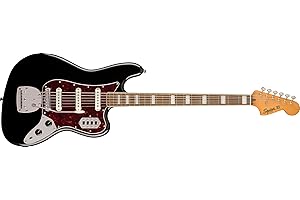 Squier Classic Vibe 6-String Bass VI, Black, Laurel Fingerboard