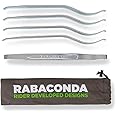 Rabaconda Motorcycle Pro Tire Iron Set - Premium Tire Changing Tools: 5 PCS Tire Spoons Tire Irons