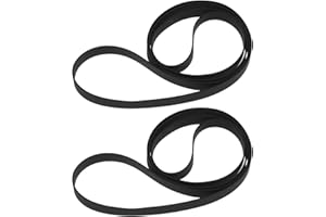 AS Axis Spindleon 2Pcs Turntable Belt 270x5x0.6mm Compatible with Emerson NR303TT MC-1434