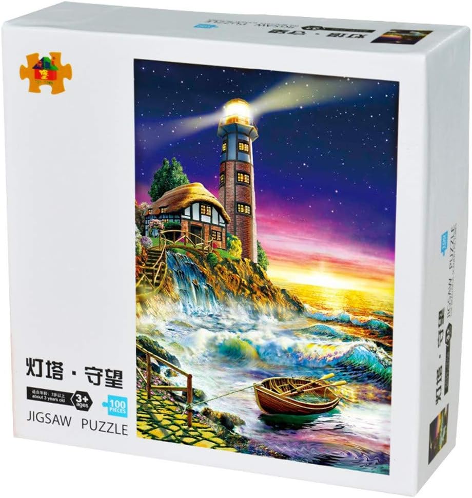 SSDXY Jigsaw Puzzles for Adults,100 Piece Large Puzzle Game Interesting Toys Personalized Gift Easter and Eid Gifts