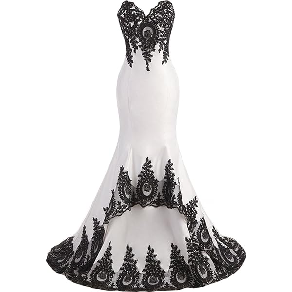 chinese dress ladies 11803 Odessa: Black Champagne Lace mermaid with floral print – Renegade  Bridal & Dye Lab main image 0