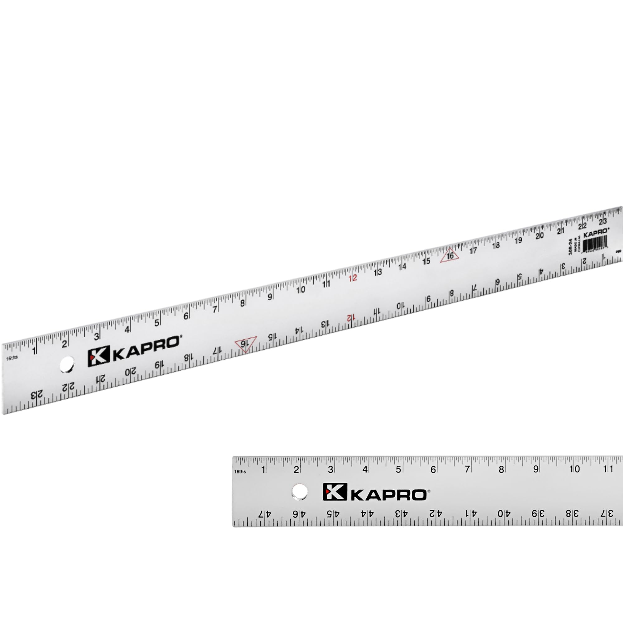 Kapro - 308 Straight Edge Ruler - ⅛” and