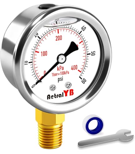 ENERPAC, 0 psi to 10,000 psi, 2 1/2 in Dial, Gauge Adapter Assembly