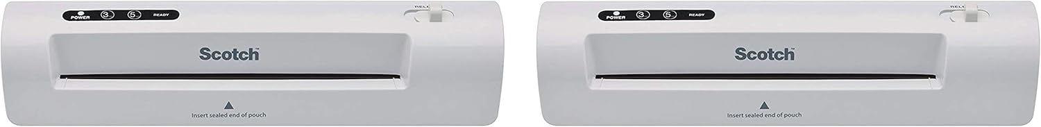Scotch Thermal Laminator, 2 Roller System for a Professional Finish, Use for Home, Office or School, Suitable for use with Photos (TL901X) : Laminating Machines : Office Products