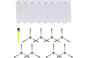 17-Pack Replacement Parts Accessories Compatible for Lefant M210 M210 Pro Black M210S M210B M2 M213 OKP Life Robovac K2 K3 K3