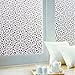 Coavas Non-Adhesive Chinese characteristics Lace Flower Home Office Privacy Static Cling Frost Glass Window Avoid Glass Burst 35.7-Inch by 78.7-Inch …