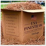 USA Pine Straw | On Sale | Premium Pine Needle Mulch - 210 Sqft.