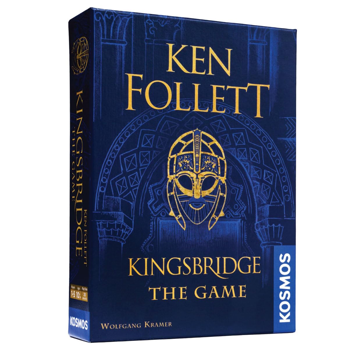 Thames & Kosmos Kingsbridge, Strategic Card Game, Family Games for Game Night, Board Games for Adults and Kids, For 1-5 Players, Age 10+